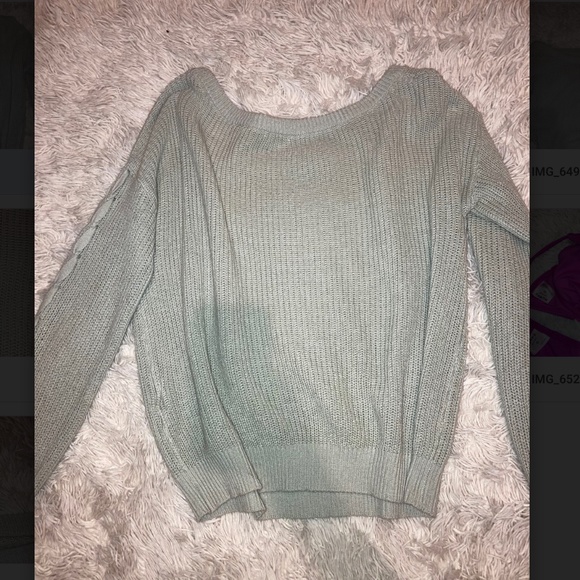 Garage Blue Sweater - Picture 2 of 6